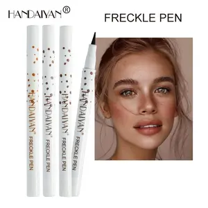 Long Lasting Freckle Pen, 3 Counts Waterproof Fast Drying Freckle Pen, Natural Simulation Freckle Makeup Pen, Makeup Tool for Women & Girls, Cosmetic