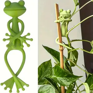 Frog Plant Support Frame, Vine Plant Holder, Small Potted Plant Stand, Flower Pot Decorative Item, Garden Supplies, 3/5/10 Pieces