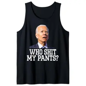 Who my pants funny President Tank Top, Unisex Tank Top