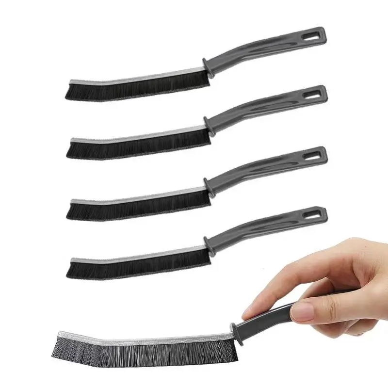 5 Pieces Crevice Cleaning Brush, Thin Gap Cleaning Brushes Crevice Cleaner Tool, Thin Hard Brush for Cleaning, Small Cleaning Brush for Kitchen,Bathroom,Household,Windows Groove,Faucet,Sinks bristle Home