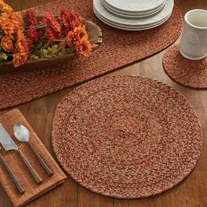 Allspice Braided Placemats Set of 6