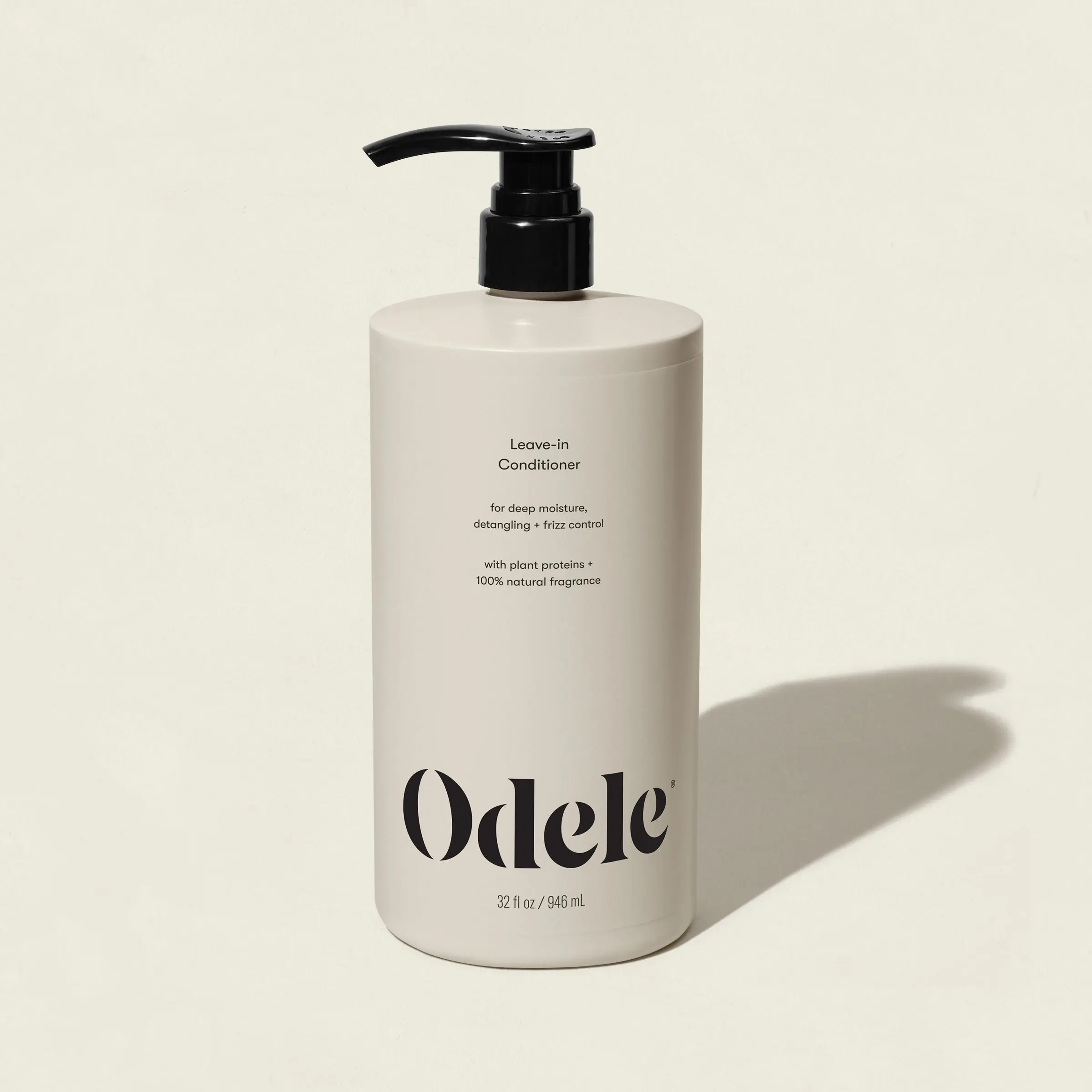 Odele Leave-in Conditioner | Lightweight Detangling Cream for Hydration + Frizz Control + Shine | Softens, Smooths + Adds Manageability | 32 fl. oz