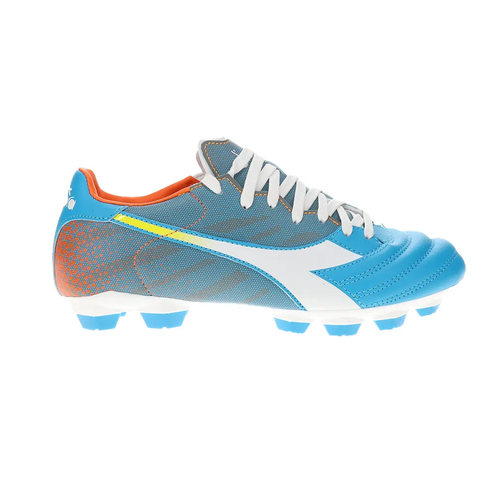 diadora Mens Brasil Elite Veloce Ground Light Polyurethane Soccer Cleats - Blue diadora Mens Brasil Elite Veloce Ground Light Polyurethane Soccer Cleats - Blue