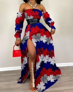 "Binta" Rema Kente Dress (African / Ankara/ Dashiki Print)