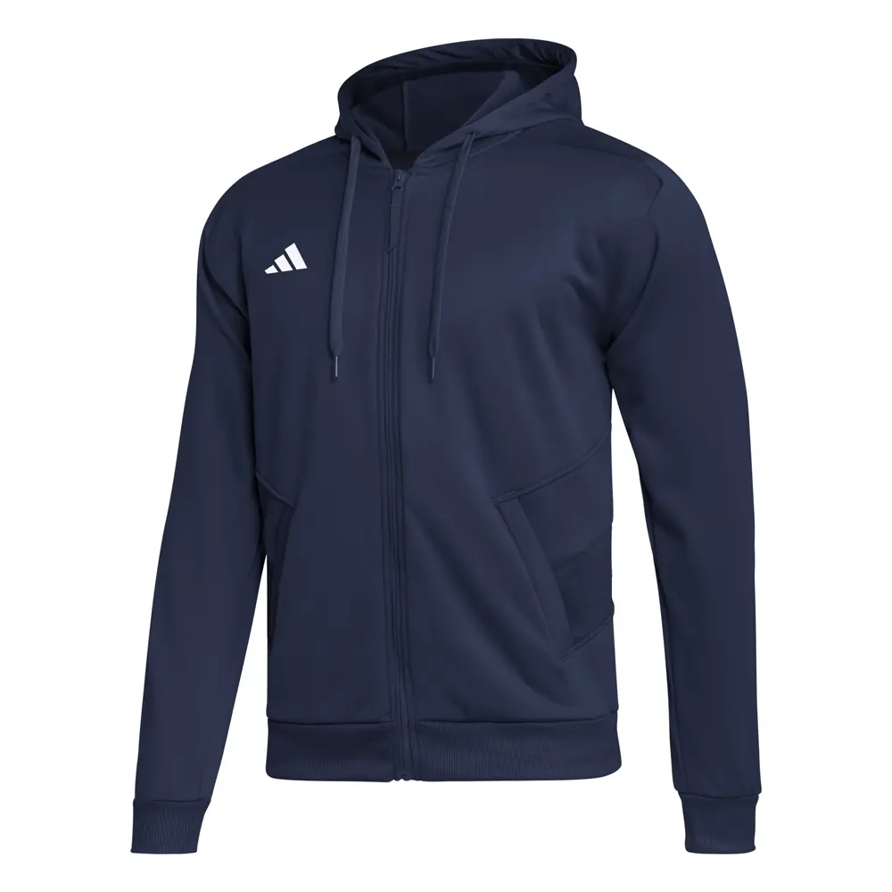 adidas Mens Hoodie Casual Outerwear Casual Comfort Technology - Blue