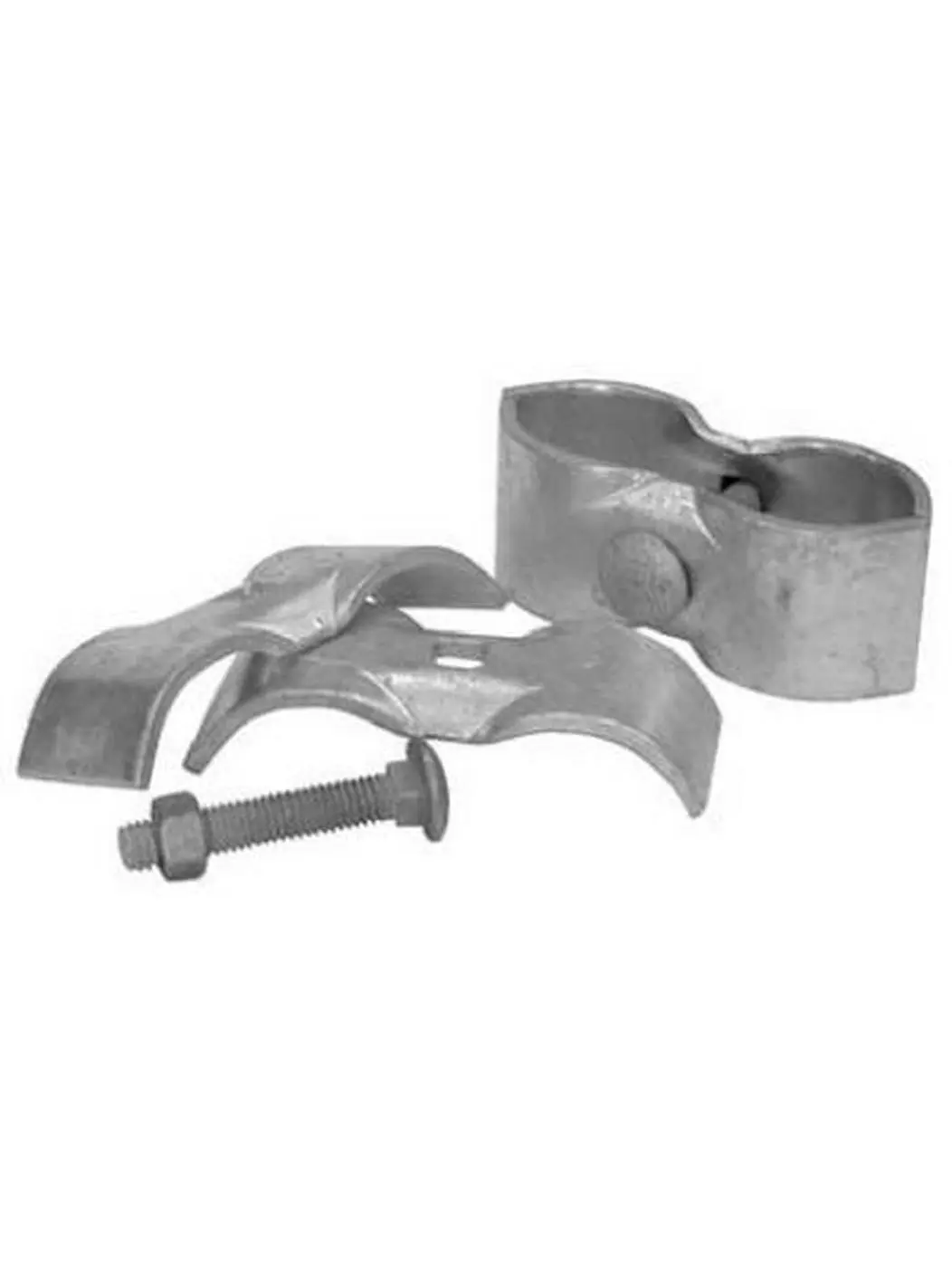 Midwest Air 328526C 1.38 in. Galvanized Panel Clamp- Pack 2