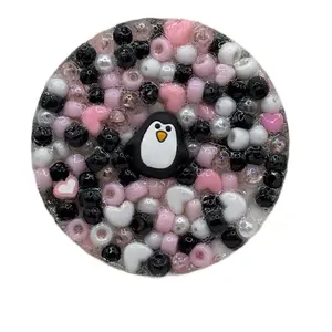 Penguin Remeltable Picky Pad with Reusable Tray for Anxiety ADHD Skin Picking Soft Soothing Texture Microwavable Unisex Fidget Fun Stress Relief