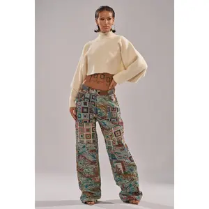 WILD PATCHWORK TROUSER
