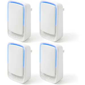 Plug In Air purifier for ,Negative  Air Ionizers Quiet Air Freshener for Bedroom,Office,Kitchen,Mini Portable Ionizer Air Purifiers for Small Space(4)