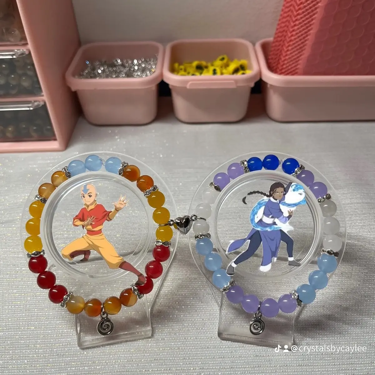 Aang x Katara bracelets