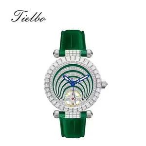 Men's Morning Radiance Jeweled Automatic Mechanical Watch - 42mm Case, Model T810M, Designer-Style, Fashion, Luxury-Inspired, Non-Scratch Fashion Men's Watch, Jeweled Mechanical Watches, Designer-Style Mechanical Watches