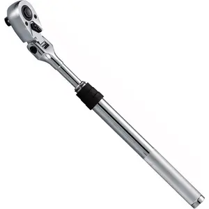 1/2" Drive Ratchet – 13.7–19.2" 6-Stage Extendable Handle, 90T Flex Head, Quick Release, Vanadium
