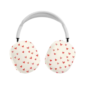 Casely AirPods Max Case | Snap-On Hard Shell Covers | Love Letters | Doodle Hearts