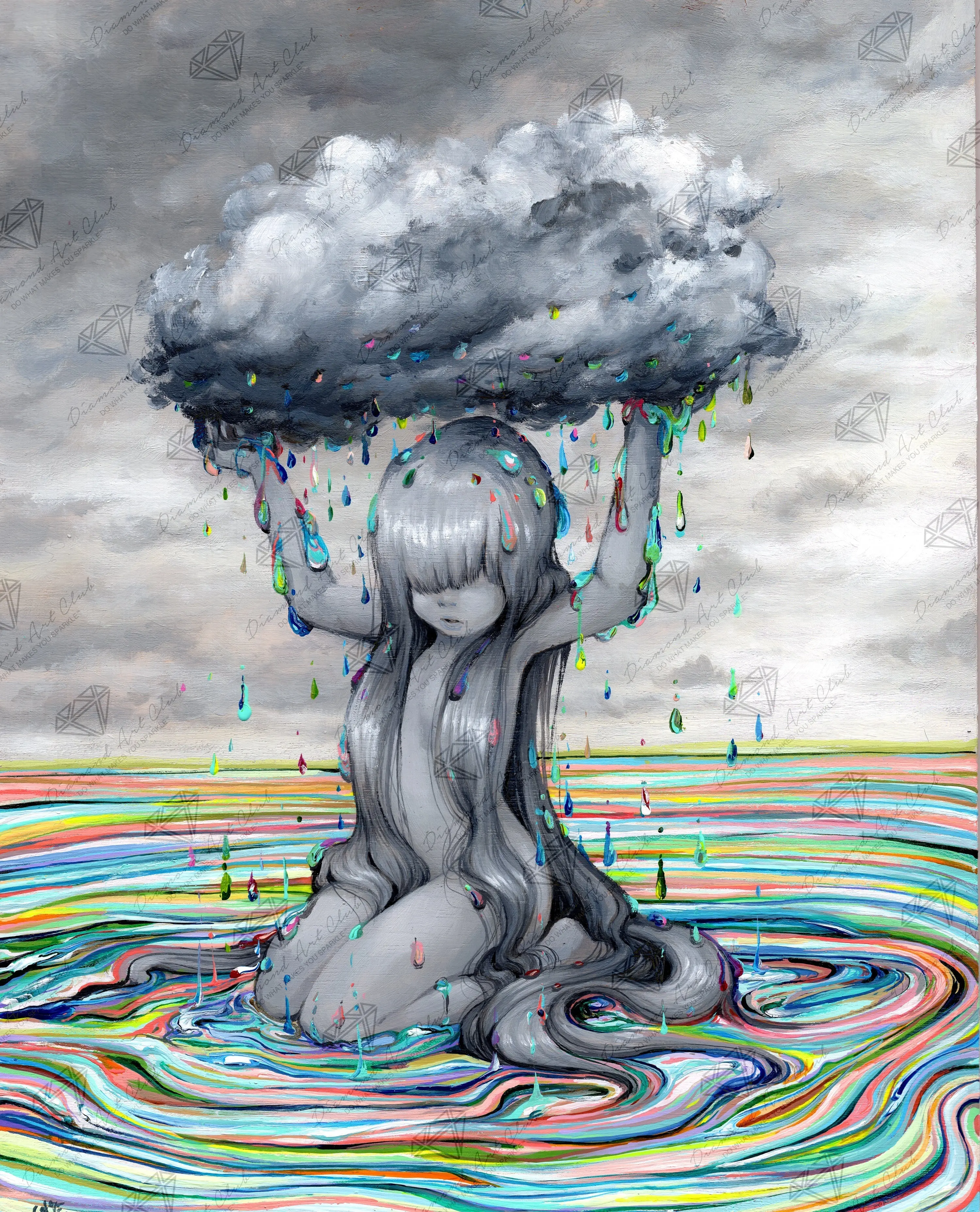 Diamond Art Club® Soul of the Storm Diamond Painting Kit