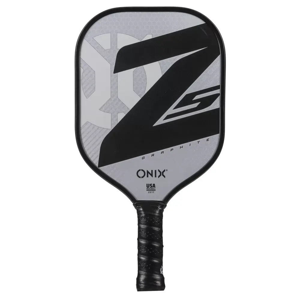 Onix 15.5'' Z5 Wide Body Pickleball Paddle - White, Performance, Best Pickleball Paddles, Unisex, Edge Guard, Control