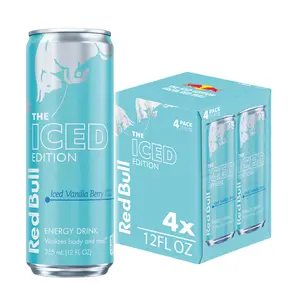 Red Bull Iced Edition Energy Drink, Iced Vanilla Berry, 12 fl. oz., Pack of 4 Red Bull Iced Edition Energy Drink, Iced Vanilla Berry, 12 fl. oz., Pack of 4