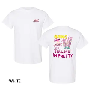 Bring Me Alani Nu Cotton Candy and Tell Me I’m Pretty T-Shirt, Funny Cute Graphic Tee, 100% Cotton Unisex Shirt, Trendy Girly Aesthetic Streetwear, Sweet Humor Style, Casual Everyday Wear, Perfect Gift for Women and Teens