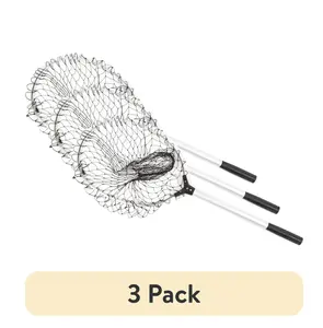 (3 pack) Ozark Trail Landing Net, 18" x 12", 18" Handle