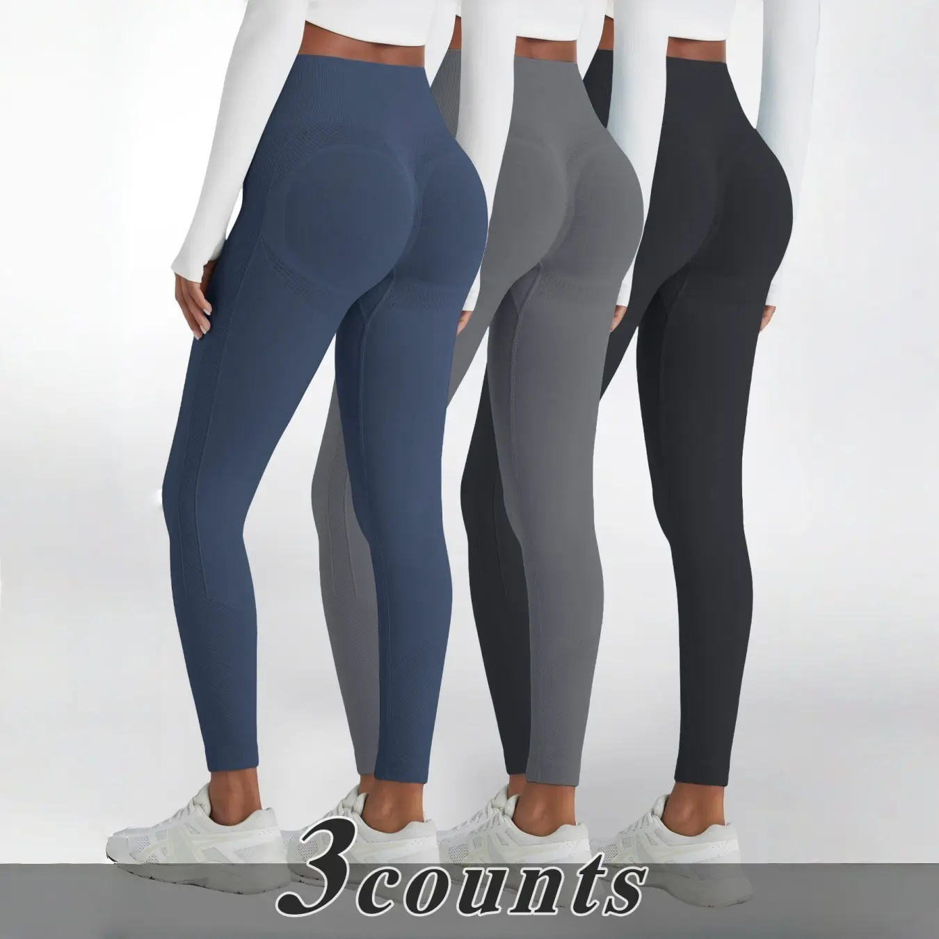 TCVC   high-waisted rib yoga pant Tummy Control  Shaping Training Leggings Fall &Winter #Fallfasion seamless compression gym activewear fitness gym bottom  Breathable Yoga Leggings gym fitness active pant seamless compression buttery soft yoga pa athletic