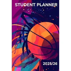 Student Planner: Basketball Calendar for students with date notes | To Do Lists | Timetable | homework book | Paperback – September 1, 2023