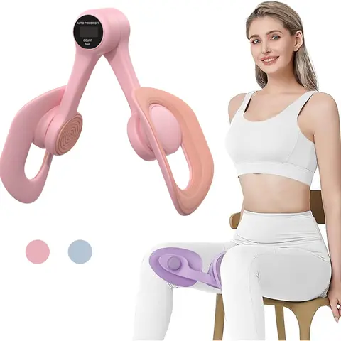 Women's Thigh Toner - Lightweight Non-Slip Abs Plastic Fitness Tool, Leg Shaper, Hip Trainer, Kegel Exerciser, Inner Thigh Trimmer, Arm Gear for Adults' Muscle Building, Body Slimming, Home Workouts