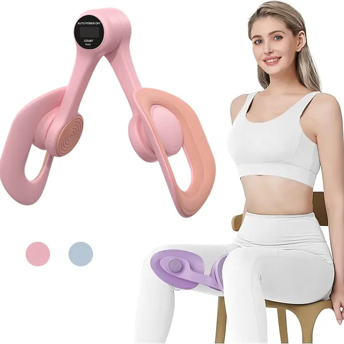 Women's Thigh Toner - Lightweight Non-Slip Abs Plastic Fitness Tool, Leg Shaper, Hip Trainer, Kegel Exerciser, Inner Thigh Trimmer, Arm Gear for Adults' Muscle Building, Body Slimming, Home Workouts
