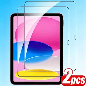 iPad Screen Protector Film, High Hardness Anti-Scratch, Anti-Glare, Durable, Smooth Transparent, Camera Cutout, Compatible with iPad Pro