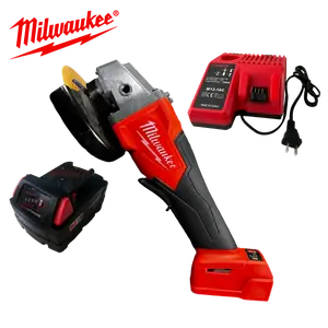 Milwaukee 2880-20 M18 FUEL 18V Cordless Angle Grinder - 4.5 in/5 in Disc Compatible, 8500 RPM, Metal Cutting & Weld Grinding Tool for Fabrication Shops