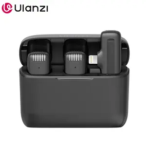 ULANZI Wireless Lavalier Microphone for iPhone 17 16 iPad