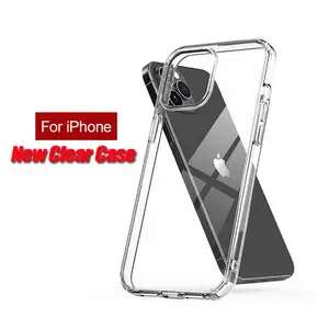 Ultra Thin Clear Protective Silicone Case For iPhone 17 16 15 14 13 12 11 Pro Xs Max Mini XR X Back Cover Casing