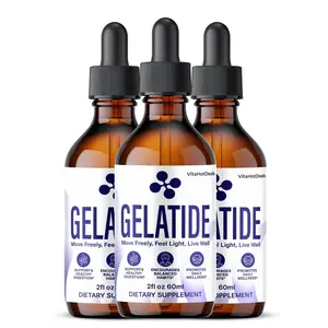 (3 Pack) Gelatide Liquid Supplement, All Natural Formula, Gela Tide Drops Easy Consumption Healthcare