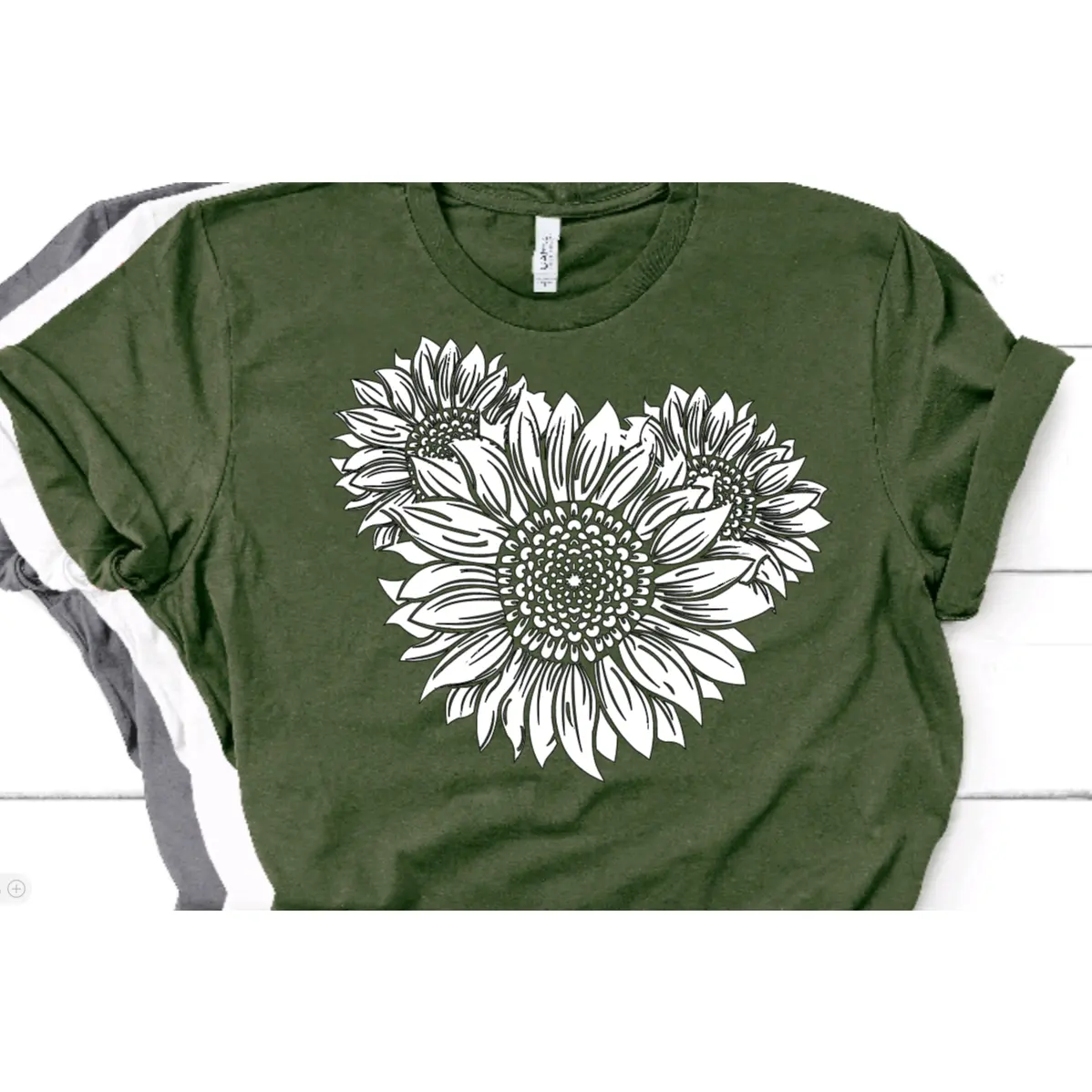 Triple sunflower