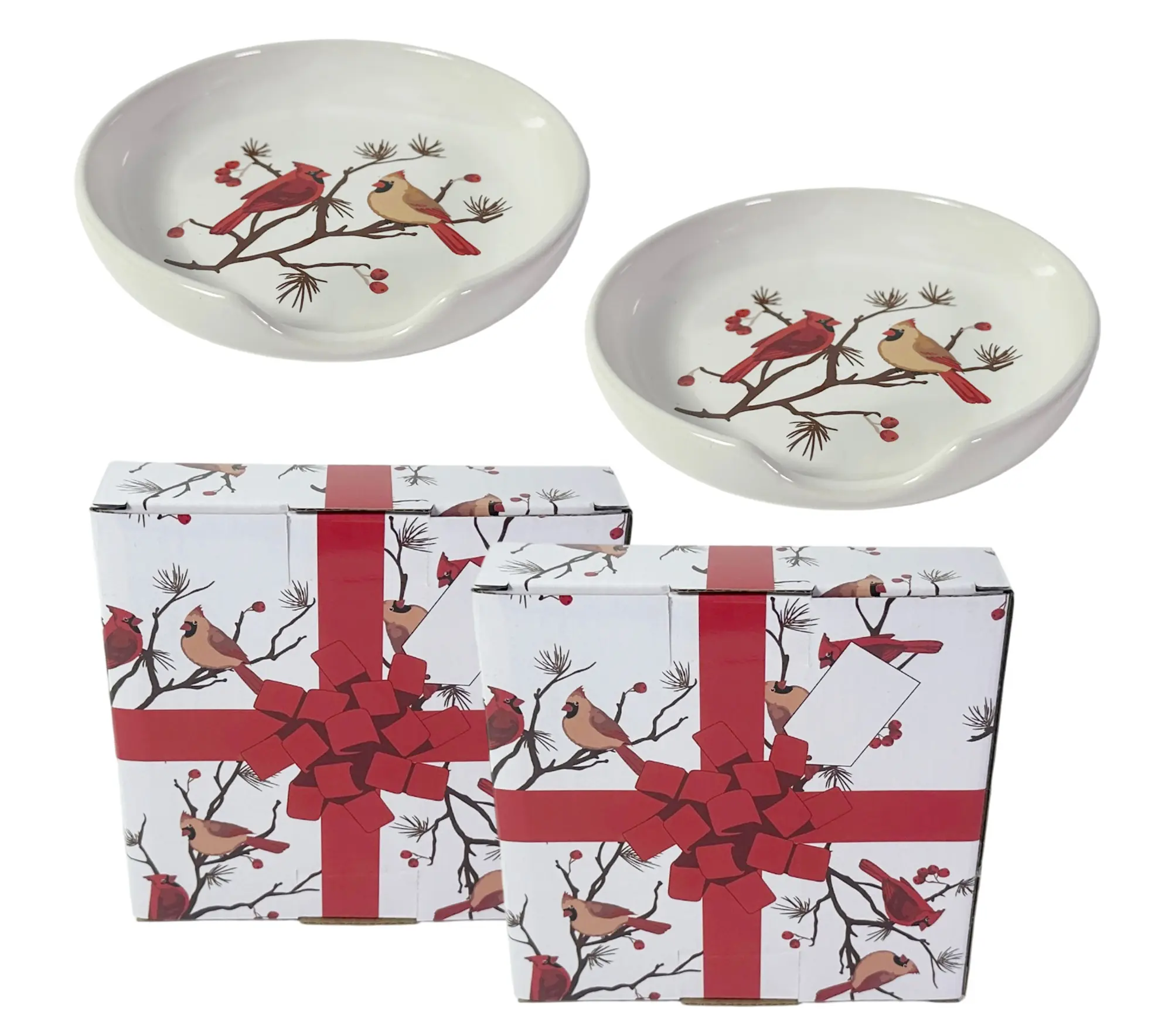 Temp-tations Set of 2 Spoon Rests      with Gift Boxes