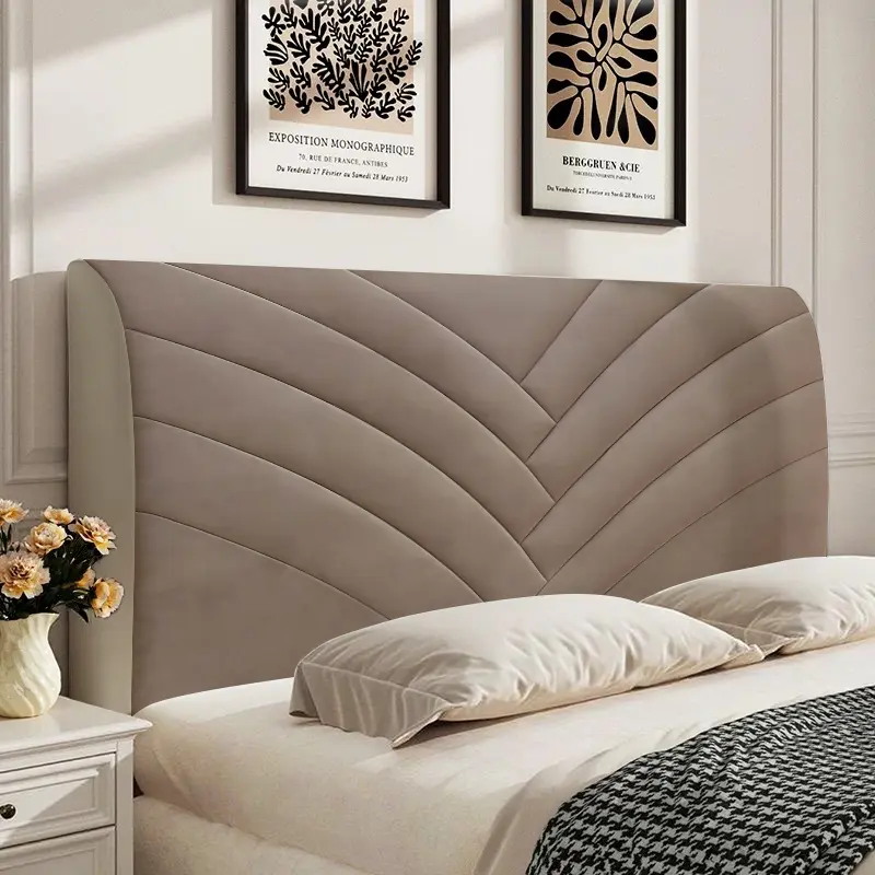 1pc 2D Printed Pattern New Modern Minimalist Bedroom Headboard Protector Universal All-Purpose Headboard Cover for Flaw Hiding