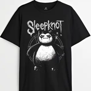 Monsters Anime T-shirt Snorlax Sleepknot Graphic Tea, Anime & Manga Gifts