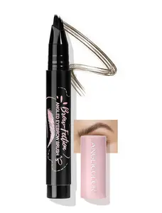 Anglicolor Eyebrow Pen, Angled Brow Brush, Microblading Eyebrow Pencils for Women, Natural Brow Pen, Eyebrow Brush To Hair-Like Strokes Long-Lasting, Waterproof, Smudge-Proof (102)