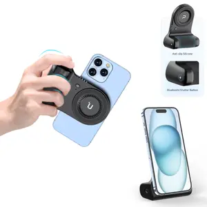 ​Ulanzi MA45 Magnetic Wireless Power Grip Mini Power Bank Grip for iPhone 16 15 14 13 Pro Pro Max Vertical&Horizontal Shooting