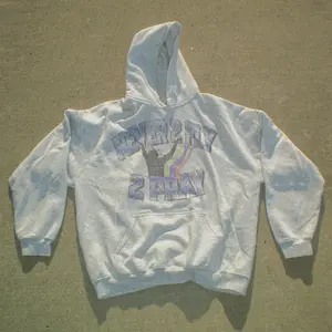 "NEVER 2 FLY 2 PRAY" VINTAGE UNISEX HOODIE