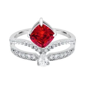 Solitaire Scandal Ring