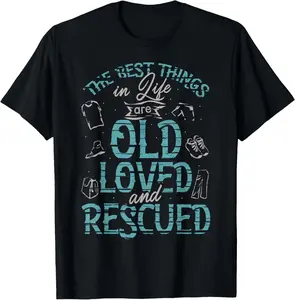 100%cotton Thrifting Thrift Store Shop The Best Things In Life T-Shirt