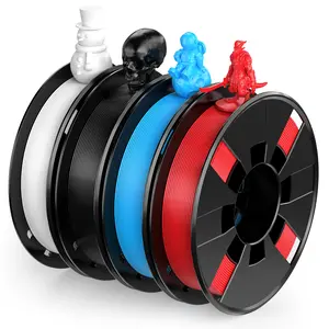 4 Color PLA 3D Printer Filament Bundle, 1.75mm PLA Filament for 3D Printer, Dimensional Accuracy +/- 0.02mm, 250g x 4 Spools Set,No  Warping &Tanglinng,printer filament bundle,filament maker