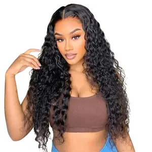 BGMgirl Water Wave 7*5 Wear Go Glueless 9*6 HD lace Pre Bleached Knots 180% Density Pre Plucked Pre Cut Lace Human Hair Closure Wig TikTokShopBlackFriday