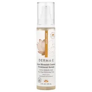 DERMA E Acne Blemish Control Treatment Serum, 2 fl oz (60 ml)