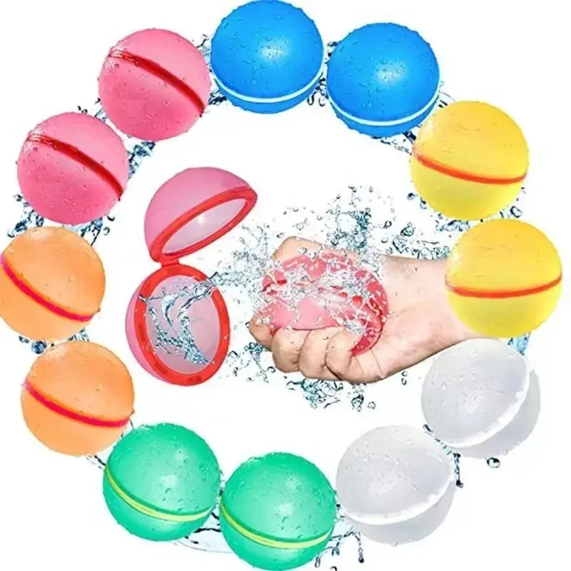 Outdoor Water Fight Inflatable Bubble Balls, Suitable For Pool Parties And Events, For Boys And Girls, Party Gifts, Quick-Fill Water Balls