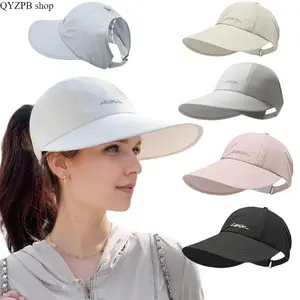 Unisex 2-Pack Anti-UV Solar Protection Baseball Hats, Breathable Lightweight Wide Brim Protective All-Weather Caps, Adjustable Velcro Closure & Stretch-Fit Elastic Design, for Outdoor Travel & Fishing, All-Weather Hats, Anti-Uv Hats,summerwins summerwins