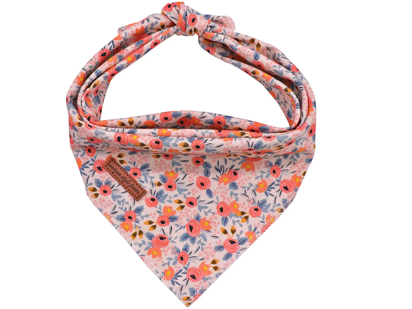 Unique style paws Washable Cotton Dog Bandanas, 1PC Triangle Scarf, Suitable for Small to Large Dogs and Cats