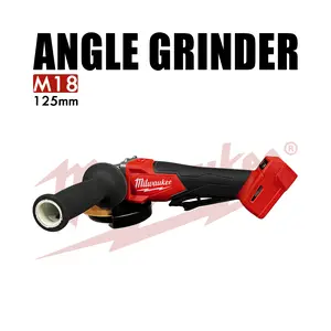 Milwaukee M18 FUEL 125mm Angle Grinder | Metal Cutting & Weld Grinding | 8,500 RPM | Anti-Vibration Side Handle