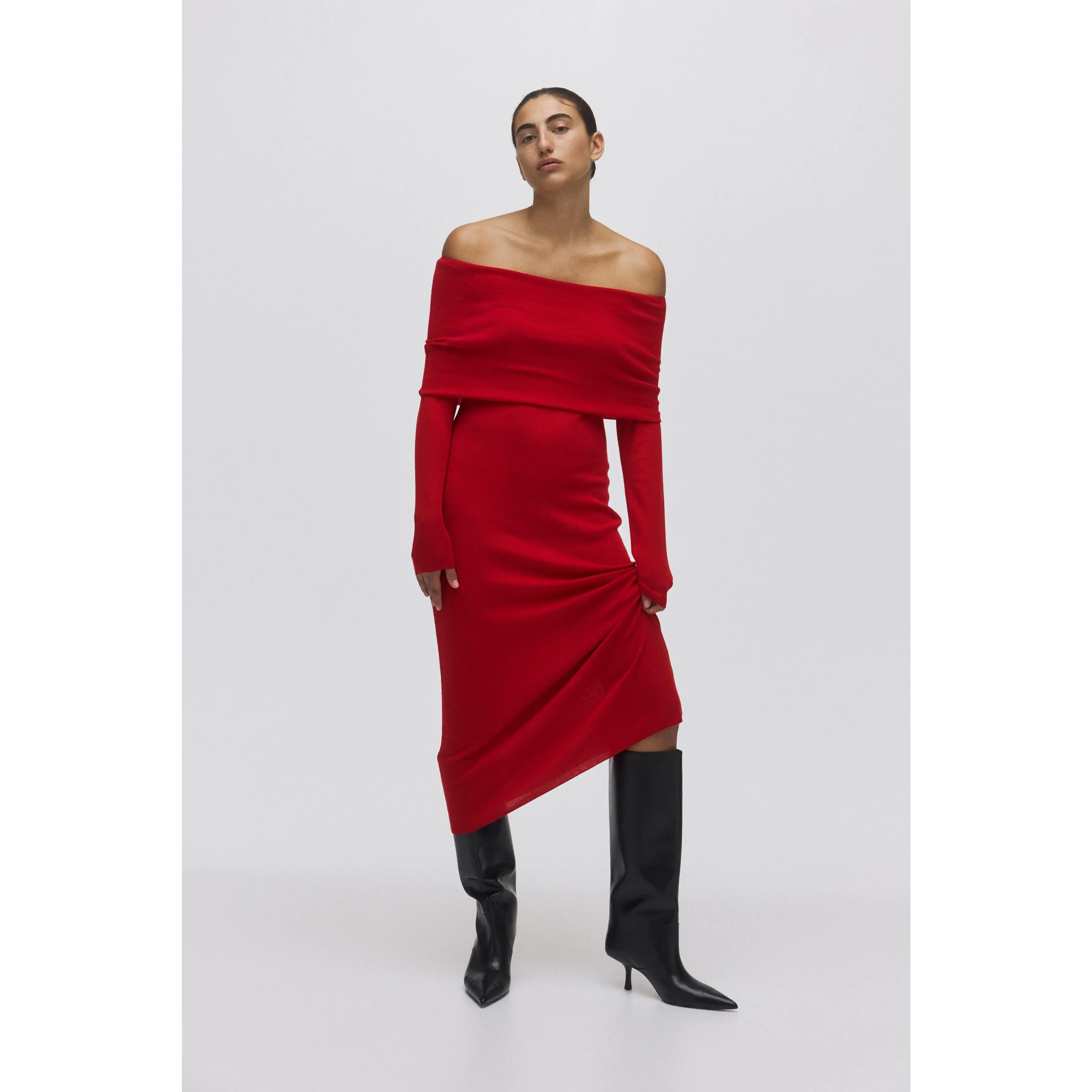 H&M Off-the-shoulder dress
