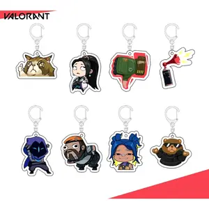 Valorant Spray Keychains