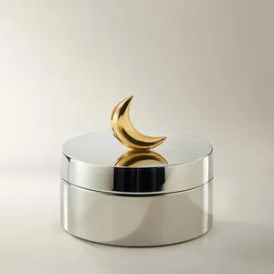 Z Gallerie Crescent Moon Box Decorative Organiser Jewelry Organizer Shelf Durable Storage